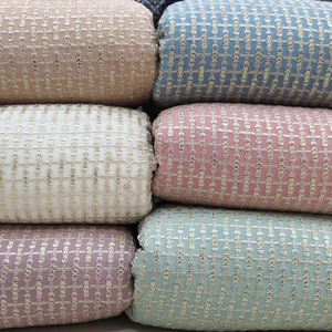 Tissu de robe de mariée en Georgette lourde de haute qualité avec fleurs imprimées Schiffli broderie Tulle matériel pour la fabrication de robes de filles - Product Image 1