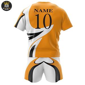 100% Polyester matériel léger Quickdry hommes Rugby uniforme respirant vêtements de sport sur mesure Logo impression - Product Image 2