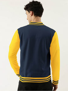 Chaqueta Universitaria de Lana con Logotipo Personalizado, Estilo Moderno, para Hombre, Cierre de Botones, Bolsillos Interiores, Chaqueta Bomber de Béisbol Universitaria - Product Image 2