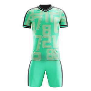 เสื้อรักบี้/ชุดฟุตบอลแบบกำหนดเอง100% โพลีเอสเตอร์แห้งเร็วและระบายอากาศได้น้ำหนักเบากำหนดสี/โลโก้/ดีไซน์เองได้ - Product Image 3