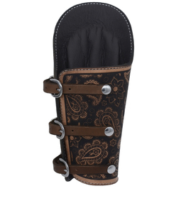 Almohadilla de brazo de protección de brazo de soldadura portátil de PU personalizada de alta calidad - Product Image 3