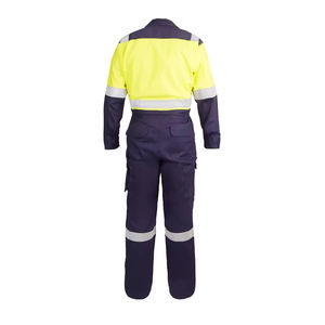 Overoles de Seguridad de Algodón Impermeables, Transpirables y Reflectantes de Alta Visibilidad para Uniformes de Trabajadores, Unisex, para Exteriores y Construcción - Product Image 2