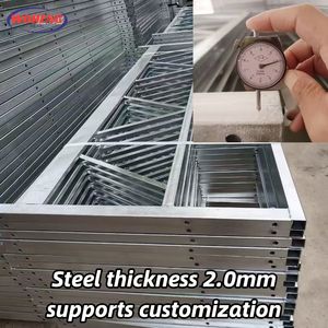 Plataforma Suspendida, Andamio de Trabajo de Acero Tipo Zlp630, Canasta Colgante Modular para Mantenimiento de Fachadas y Construcción de Edificios - Product Image 6