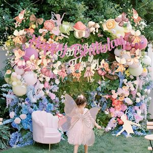 3 pz ghirlande da giardino Glitter Wonderland per bambina senza fai da te perfette per decorazioni di <span class=keywords><strong>compleanno</strong></span> a tema stravagante - Product Image 6
