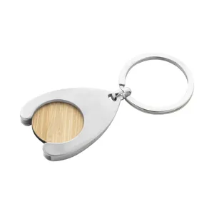 Portachiavi Promozionale Ecologico a Forma di Carrello con Moschettone - Product Image 6