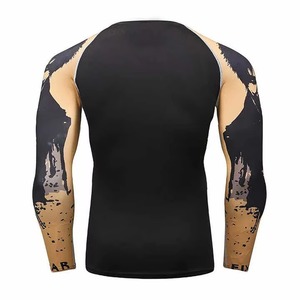 Camiseta de Manga Larga para Hombre, Transpirable, de Secado Rápido, Color Personalizado, Spandex/Poliéster de Alta Calidad - Product Image 2