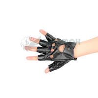 Gants de Pole Dancing avec Demi-doigts Gants à forte adhérence pour Pole Dancing Gants demi-doigts en cuir pour la danse à vendre