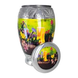 Spring Urn for <b>Ashes</b> Planting Flowers Urn for Human <b>Ashes</b> Adult <b>Keepsake</b> Urn - Product Image 3