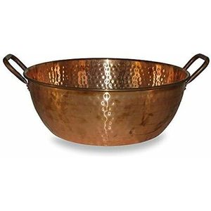 Grand bol de spa écologique en cuivre poli pour salles de massage Pédicures Detox Soaks Home Wellness Party Use - Product Image 4