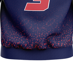 Sweat à capuche unisexe en coton éponge français pour homme brodé sur mesure design uni polaire d'hiver brodé avec poche en relief - Product Image 6