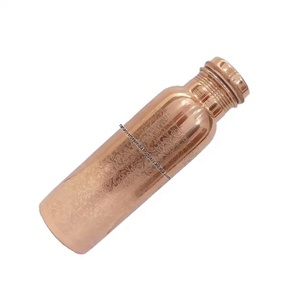 Botella de Cobre Puro de la Mejor Calidad, Diseño Grabado, para Beber Directo, Unisex, Mejora la Salud, Reutilizable, Regalo para Gimnasio y Deportes - Product Image 5