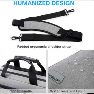 Bolsa para Portátil de Gran Capacidad y Espacio Extra, de Alta Calidad, con Logotipo Personalizado Impreso - Product Image 4