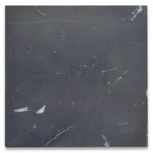 N52AH Nero Marquina Marbre noir 4x4 Carrelage mural aiguisé pour salle de bain cuisine entrée chambre-Style chinois Design naturel - Product Image 1