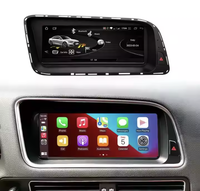 Layar Sentuh 8.8'' ANDROID 13 Pemutar Stereo Mobil GPS Navigasi untuk Audi Q5 2009-2017 Pemutar DVD Mobil