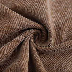 T-shirt pour homme en coton 100% tricoté, poids lourd, logo personnalisé, lavage à l'acide, vintage, délavé, coupe classique, écologique - Product Image 2