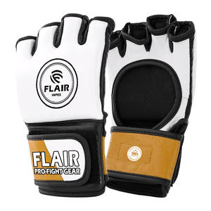 ถุงมือ MMA แบบครึ่งนิ้วทำจากหนัง PU สำหรับผู้ชายถุงมือฝึกขนาดพลัสไซส์สำหรับฝึกชกมวย - Product Image 3