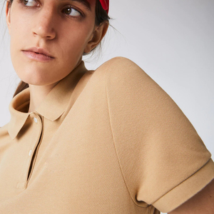 Vente en gros polo de golf à manches courtes pour femmes maillot à séchage rapide respirant et élastique coupe ajustée polo de mode de haute qualité - Product Image 2