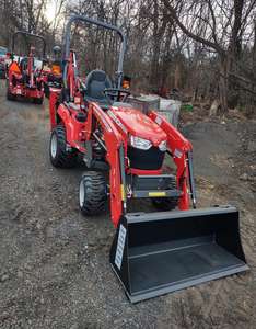 Nouveau tracteur Massey Ferguson GC 1725MB/chargeur/rétrocaveuse tracteur 4x4 Mini ferme 4wd Compact tracteur Massey Ferguson - Product Image 5