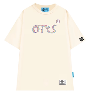 T-shirt unisexe surdimensionné à manches courtes en tissu gaufré respirant et écologique à séchage rapide, brodé, grandes tailles, fabrication ODM/OEM pour adolescents - Product Image 1