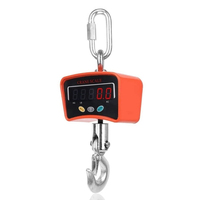 Báscula de peso de grúa BT colgante Mini portátil Digital de 1000kg de la batería