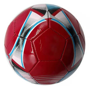 Balón de fútbol de cuero Pu de tamaño oficial, balón de fútbol de cuero sintético ligero personalizado, nuevo diseño, 100% - Product Image 6