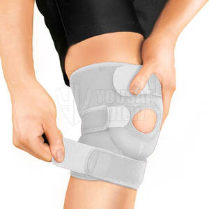 Nouveauté, genouillères d'haltérophilie réglables, genouillères unisexes, genouillères de gymnastique personnalisées OEM - Product Image 2