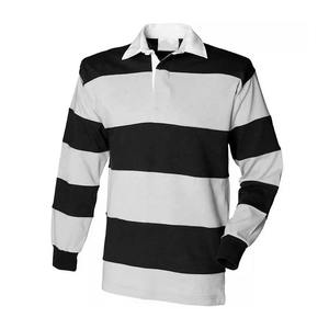 Camisetas de rugby de algodón transpirable de manga larga personalizadas con sublimación de nombre y número a la venta camisetas de rugby de poliéster personalizadas - Product Image 4