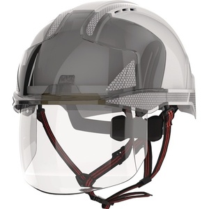 Casque d'escalade industriel EVO VISTAshield Dualswitch (Blanc/Fumé)-ABS EN 397 EN 50365 EN 12492 JSP - Product Image 1