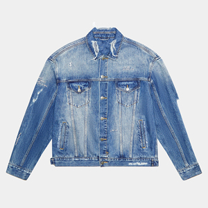 Nueva ropa de invierno 2024, chaqueta de pensamiento para hombre para otoño e invierno, chaqueta vaquera para hombre, chaqueta vaquera hecha de algodón 100% - Product Image 6