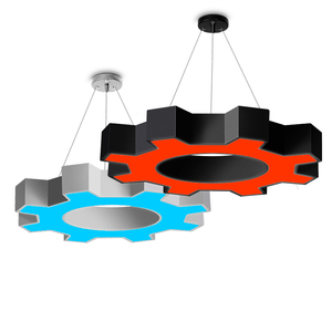 RGB <span class=keywords><strong>LED</strong></span> Trần Đèn IR điều khiển từ xa 7 màu có thể thay đổi <span class=keywords><strong>LED</strong></span> bóng đèn bánh hình RGBW Mặt dây chuyền Đèn chùm có nghĩa là cũng điện - Product Image 2