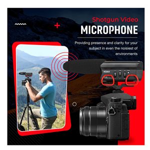 LUMIX G7 Digital <b>Camera</b> with 14-42mm F/3.5-5.6 Zoom Lens Professional On-<b>Camera</b> Video Microphone Accessories Included - Product Image 6