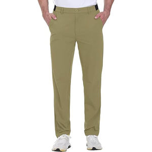 ... Pantalones de golf para hombre con tela elástica diseñados para deportes al aire libre y atuendos casuales de uso diario - Product Image 3