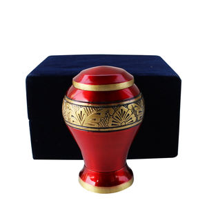 Best Selling Cremation Urn Human Adult With Stand Customized Brass Cremation Urns Metal Ashes Cremation Urn Heart - Product Image 3