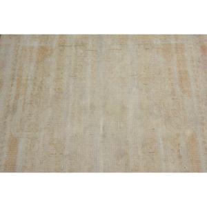 พรมวินเทจขนาด 4.1x7.1 ฟุต สีเบจ พรมขนสัตว์สไตล์ตะวันตกเฉียงใต้ของตุรกี - Product Image 5