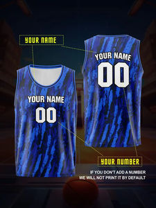 Camiseta de Baloncesto con Diseño Único, Personalización con Estampado, Poliéster Puro, Lavado Rápido, Servicio OEM - Product Image 3