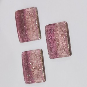 Figurine de pierres précieuses de Tourmaline Bio rose naturelle sculptée à la main Fabrication de bijoux personnalisés Ornement en cristal de guérison Pierres précieuses en vrac RAWAT - Product Image 3