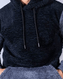 Sweat à capuche pour homme de haute qualité, respirant, à séchage rapide, 100% coton, fermeture éclair, polaire sherpa d'hiver - Product Image 6