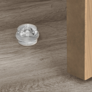 Confezione da 6 porta adesiva cilindrica in plastica trasparente ferma la categoria di prodotto - Product Image 2
