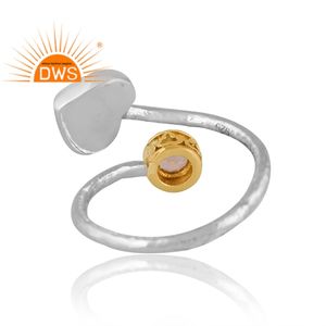 Nouveautés Bague en argent 925 avec pierre précieuse citrine naturelle Bijoux personnalisés pour femmes Cadeau pour elle Fabricant de bijoux indien - Product Image 2