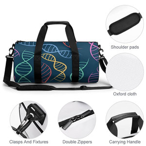 Bolsa de lona de alta calidad Mochila Logotipo personalizado Bolsa de lona de nylon de gran capacidad para deportes de gimnasio - Product Image 5