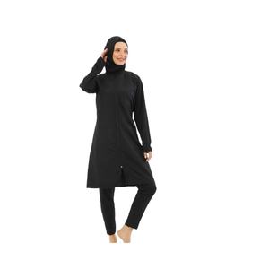 Nuevo Traje de Baño Modesto para Mujeres Musulmanas, Cómodo, Manga Larga, Hiyab, Burka, Cobertura Completa, Estilo Deportivo Islámico, Secado Rápido - Product Image 5