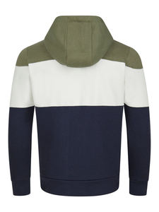 เสื้อผ้าแนวสตรีทฮิปฮอปผู้ชายเสื้อมีฮู้ดแบบสวมหัวเสื้อแจ็คเก็ตคู่ผ้าคอตตอนหลากสีทรงหลวมผ้าฟลีซระบายอากาศไหล่ตก - Product Image 5