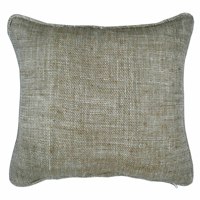 Housse de coussin/décoration carrée en tissu de lin tissé bicolore personnalisée, écologique, moderne, dernière tendance, vente chaude