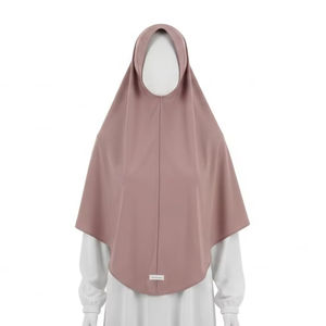 Hijab respirant pour adultes pour un port confortable Tissu léger Mode modeste Caractéristique Utilisation quotidienne Foulard musulman Vêtements pour femmes - Product Image 1