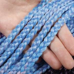 Synthétique Sénégalais <span class=keywords><strong>Twist</strong></span> Box tresse <span class=keywords><strong>Crochet</strong></span> cheveux Tresses Mince Sénégal Twists Pour Femmes Ombre Tressage Extensions de Cheveux - Product Image 4