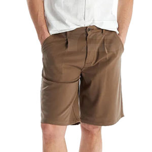 Short en Polaire Décontracté pour Homme Style High Street Fermeture Élastique Taille Moyenne Respirant Motif Solide Longueur Genou Super Qualité - Product Image 5