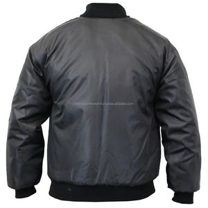 Blouson aviateur pour hommes multicolore avec col montant Nouveau design d'hiver Option de design personnalisable Vente en gros - Product Image 5