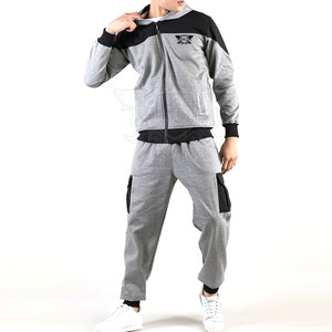 Chándales de calidad superior de tamaño personalizado 100% de algodón para hombre Pantalones cortos de jogging con capucha de talla grande con etiqueta privada - Product Image 1