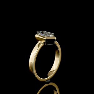 Bague de fiançailles solitaire en argent 925 avec moissanite de 2,15 carats, forme marquise étagée, bijoux de mariée élégants, classique, sertie à griffes - Product Image 5