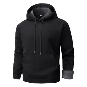 Sudadera con capucha de gran tamaño 450 GSM Heavy Cotton Fleece Streetwear Sudadera Impresión personalizada Proveedor mayorista a granel - Product Image 1
